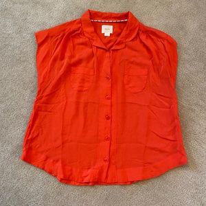 Anthropologie Maeve Button Blouse